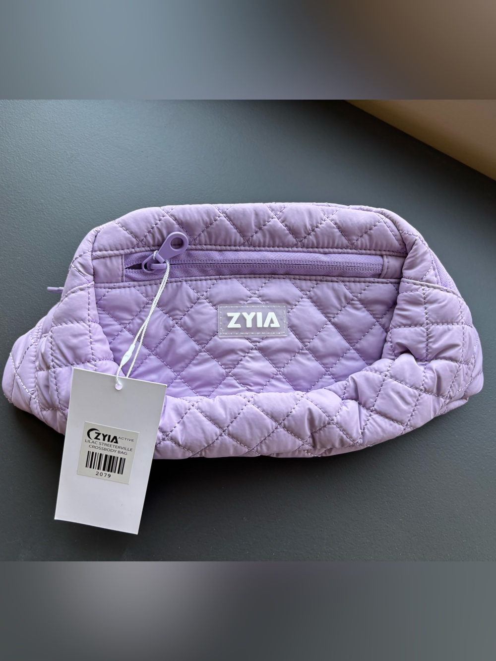 Zyia Active Lilac Streeterville Crossbody Bag Brand New with Tags and in Package